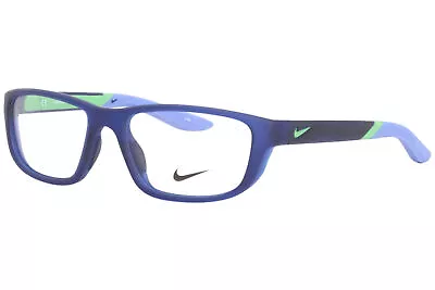 Nike 5044 405 Eyeglasses Youth Kids Matte Midnight Navy-Royal Pulse 50mm • $59.95