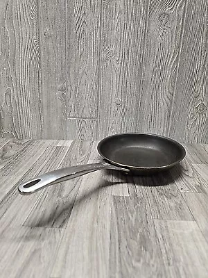 Le Creuset 8” 20 Cm Stainless Steel Non Stick Sauté Fry Pan Small Skillet Handle • £16.40