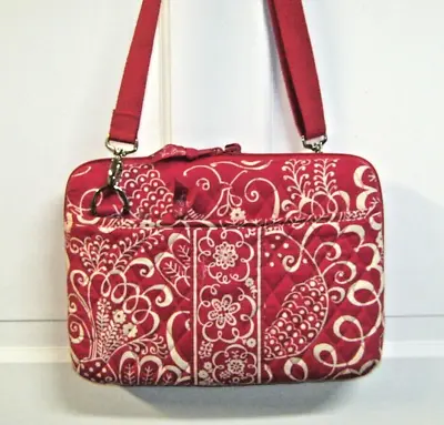 Vera Bradley Hard Shell Twirly Birds Pink Kindle IPad Tablet CASE 8 X 11 X 2 GUC • $16.99