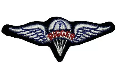 Original VIETNAM ERA U.S. ARMY RIGGER WING ON FELT CUT EDGE PATCH • $3.25