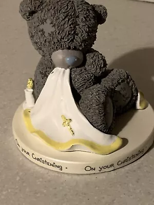 Me To You Figurine Christening Day Bear Figure With Blanket • £9.99