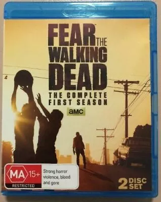 FEAR THE WALKING DEAD SEASON 1 Blu-ray REGION B Horror COMPLETE FIRST SERIES • $14.99