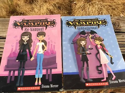 MY SISTER THE VAMPIRE Two Books Pair • $10.20