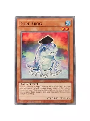 Dupe Frog SDFC-EN022 Common 1st Edition Near Mint YuGiOh • £1.75