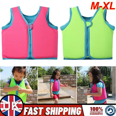 Kids Child Swim Life Jacket Float Vest Swimming Pool Buoyancy Aid WaterSport • £18.99