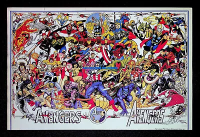 Avengers 30th Anniversary Marvel Comics 1994 Print Magazine Ad Poster ADVERT • $11.99