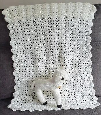 ***Hand Crochet Baby Blanket*** • £8.99