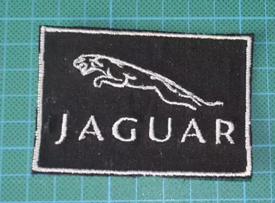 Motorsports Car Racing Patch Sew / Iron On Badge  JAGUAR80 X55 Mm • £3.75