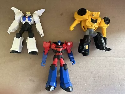 2016 McDonald's Happy Meal Toys Transformers Optimus Prime Strongarm Bumblebee • $10