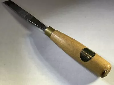 Vtg Ashley Iles 13mm Wood Carving Skew Chisel England Made Handheld Tool 9  • $9.99