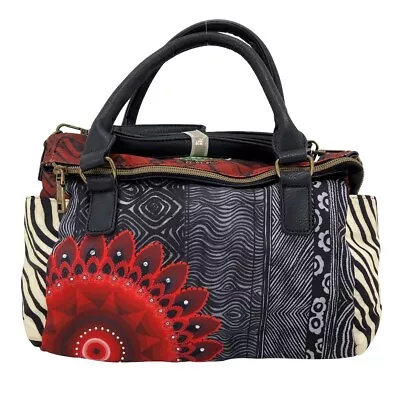 ZOCAI/Desigual Style Women's Embroidery Fold Over Handbag /Shoulder Bag BNWT • $79