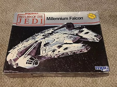 Vintage 1983 MPC Star Wars Return Of Jedi Millennium Falcon Model See  Photos • $81.99