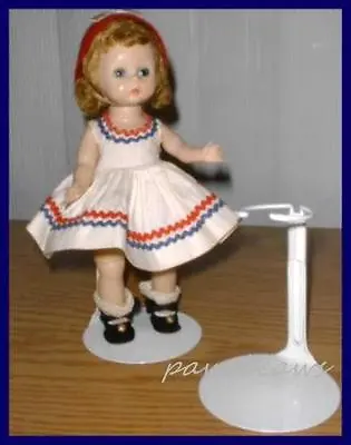 KAISER White Doll Stand For 8  Madame Alexander GINNY Riley U.S. Ships Free • $9.49