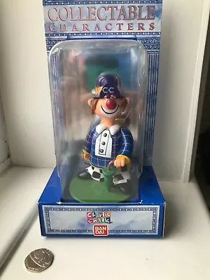 Vintage 1988 PC Charlie Chalk Clown BanDai Collectable Figure 4  Tall Boxed • £17.99