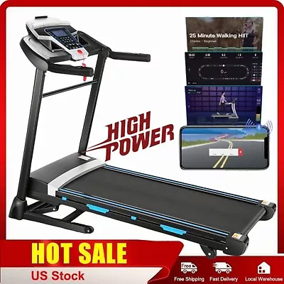 3.25HP Treadmill With Auto Incline Folding Heavy Duty Running Machine For Home • $466.99