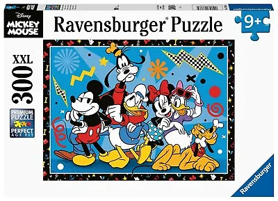 NEW & SEALED Ravensburger 13386 Disney Mickey Mouse 300 Pc XXL Jigsaw Puzzle • $29.85