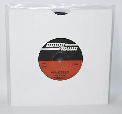 £19.99 • Buy Big Youth ‎- Dock Of The Bay - 1973 Vinyl 7  Single - Downtown DT 497