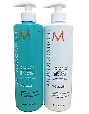 Moroccanoil Extra Volume Shampoo & Conditioner 16.9 Oz Duo Set • $70