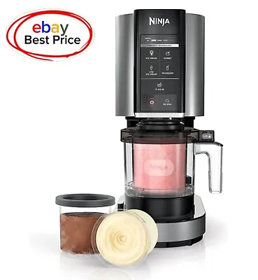 Ninja Creami NC300 Ice Cream Maker One Touch 800W - Black/Silver • $300
