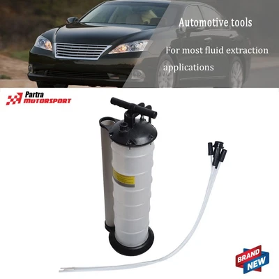 $43.61 • Buy 7L Vacuum Oil Fluid Extractor Pump Car Truck Boat Fuel Changer Manual Dispenser