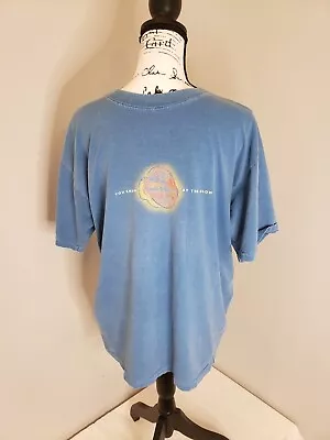 $10 • Buy Krispy Kreme Doughnuts T-Shirt Blue Mens Size Large  You Know By The Glow 