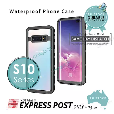 For Samsung Galaxy S10 Plus Case Life Waterproof Shockproof Heavy Duty Cover • $19.89