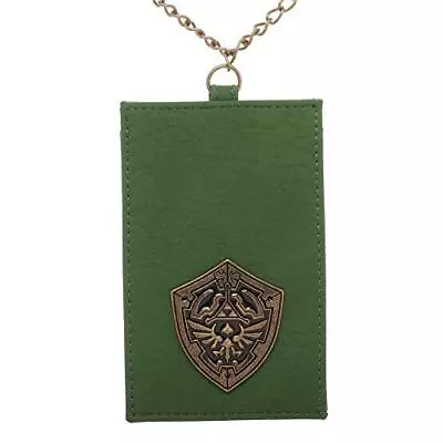 Legend Of Zelda Hylian Shield Metal Chain Lanyard ID Badge Card Holder Nintendo • $14.99