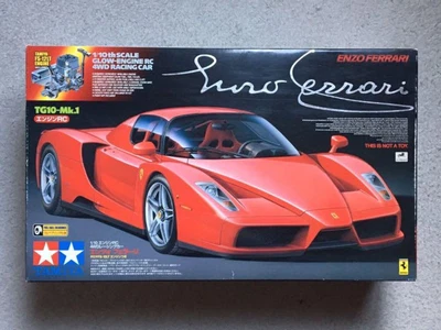 $878 • Buy TAMIYA Engine RC 1/10 Enzo Ferrari TG10-Mk.1 Toy Hobby Japan Collection Box