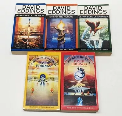 Malloreon Series By David Eddings Book Set Vintage Paperback Very Good  • £25