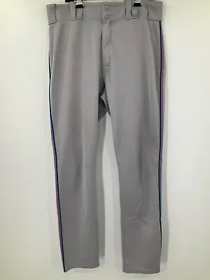 Zack Leban Miami Marlins Mlb Grey Majestic Game Used Pants 2019 Sz:36 • $60