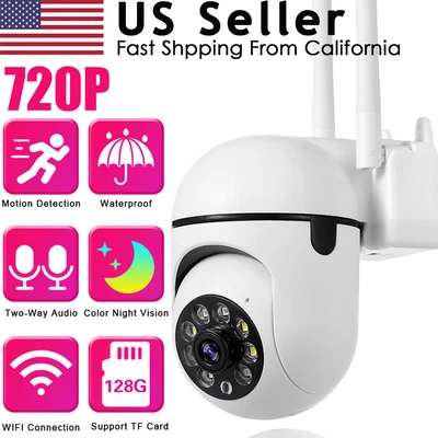 $8.88 • Buy Wireless 2.4G WiFi Security Camera System Outdoor Home Night Vision Alarm Cam