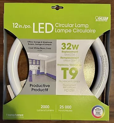 Feit Electric FC12/840/LED 32W Equivalent 20-Watt Non-Dimmable 2000 Lumen T9 NEW • $19.99