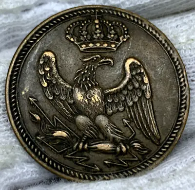 France Napoleon War 1812 Uniform Button Superb • £41.11
