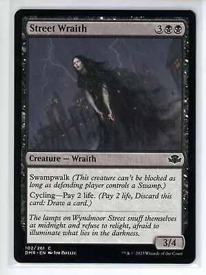 Street Wraith (102) Dominaria Remastered DMR (BASE) NM+ (MTG) • $1.06