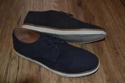 Men's Quality Stylish Navy Derby Shoes BRAND NEW Size 6.5 • £14.99