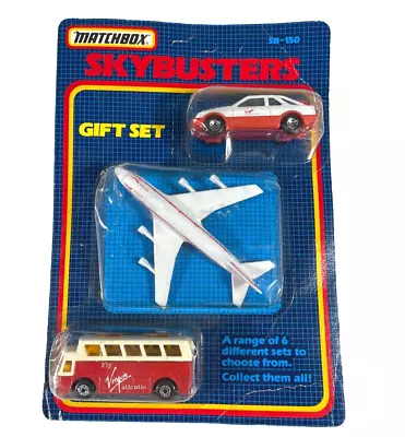 SB-150 Matchbox Skybusters Virgin Atlantic Gift Set~ Die Cast • $29.95