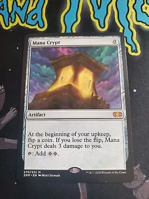 MTG Mana Crypt Double Masters 270/332 Regular Mythic • $200