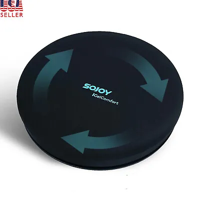 Sojoy Swivel Gel Seat Cushion For Car Or Chair 360 Degree Pivot Disc Memory Foam • $31.99