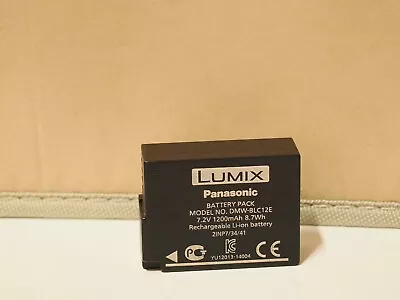 Genuine Panasonic Lumix DMW-BLC12E Battery Pack For Lumix Cameras • £17.99