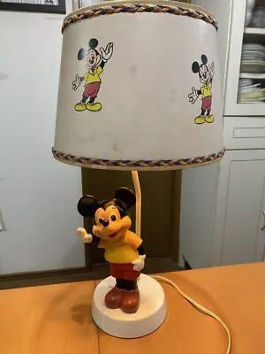 Disney Table Lamp Mickey Mouse USA Vintage • $375.60