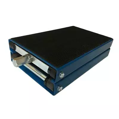 1100LB Deck Motorcycle Center Scissor Lift Jack Hoist Stand ATV Blue • $56.91