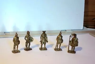 Miniature Die-Cast / Pewter Soldiers From  Roman To Modern X 6 Lot 7 Digger • $15.66