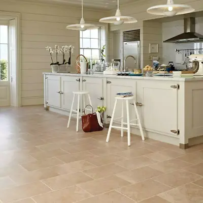 Karndean Knight Tile ST11 York Stone LVT Flooring £14.95m2 Free Delivery • £49.93