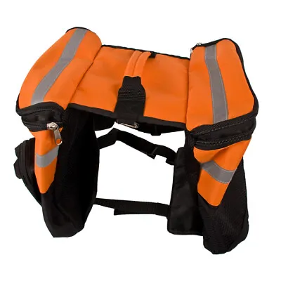 £11.99 • Buy RAC Dog Walking Back Pack Hiking Reflecting Waterproof Gear For Medium Large Dog