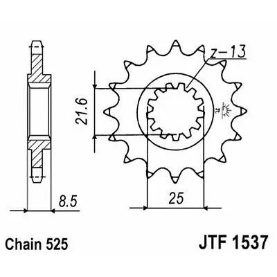 JT Z 17 CUSHIONED SPROCKET JTF1537.17RB For Kawasaki 900 Z900 2018-2022 • £12.38