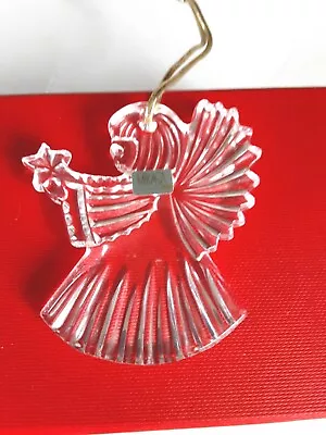 Vintage Mikasa Crystal Angel Ornament • $9.99