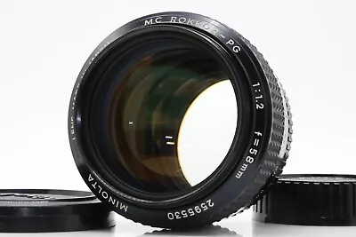 Late [Opt MINT] Minolta MC ROKKOR-PG 58mm F/1.2 Prime MF Lens From JAPAN • $399.99