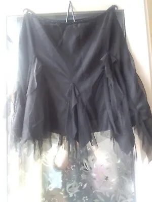 £8 • Buy Black Net Skirt