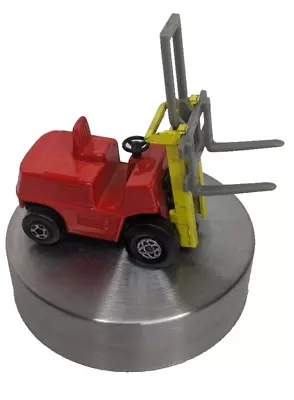 Vintage 1972 Matchbox Fork Lift Truck By Lesney #15 England Red Bagnall Loose • $6.99