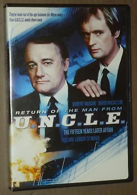 Return Of The Man From UNCLE R1 1 Disk TV Movie DVD No Insert  • $49.99